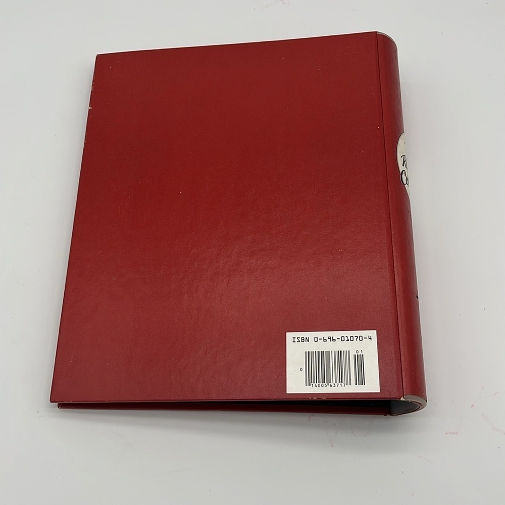 Vintage Better Homes & Gardens Red My Recipe Collection Organizer - Picture 3 of 5